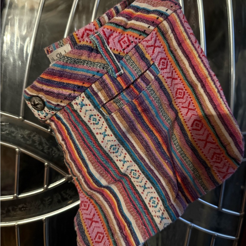 5/$25 Colorful Striped Shorts